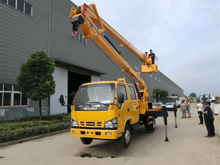 五十铃双排座曲臂18米高空作业车