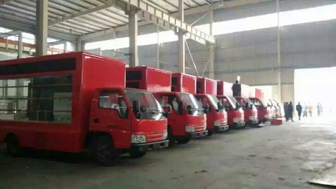 【国五】江铃顺达LED屏广告车